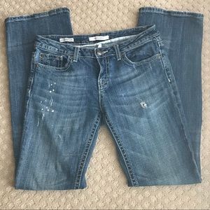 Vigoss distressed flare jean